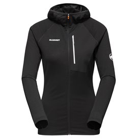 Mammut Aenergy Light ML Hooded Jacket Damen Fleecejacke Midlayer black hier im Mammut-Shop günstig online bestellen