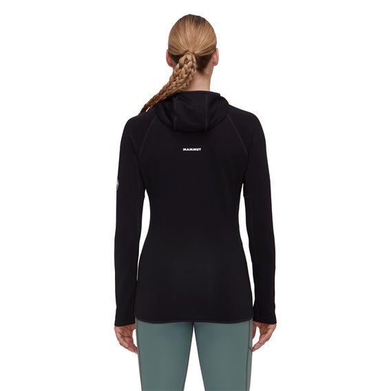 Mammut Aenergy Light ML Hooded Jacket Damen Fleecejacke Midlayer black hier im Mammut-Shop günstig online bestellen