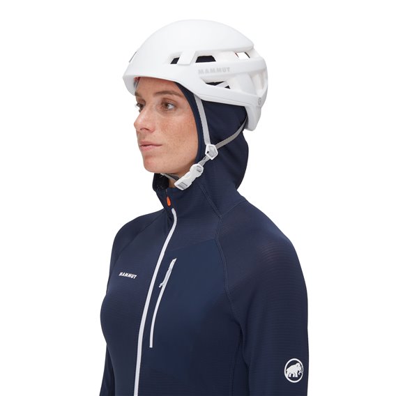 Mammut Aenergy Light ML Hooded Jacket Damen Fleecejacke Midlayer marine hier im Mammut-Shop günstig online bestellen