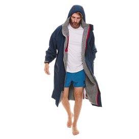 Red Paddle Original Pro Change Jacket Umkleide-Mantel warm & wasserdicht langarm navy