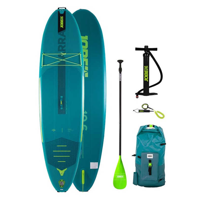 Jobe Yarra 10.6 aufblasbares Stand up Paddle Board SUP Set teal Ausstellungsmodell hier im Jobe-Shop günstig online bestellen