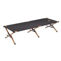 ARTS-Nature Wooden Camping Bed Testmodell Feldbett aus Aluminium black