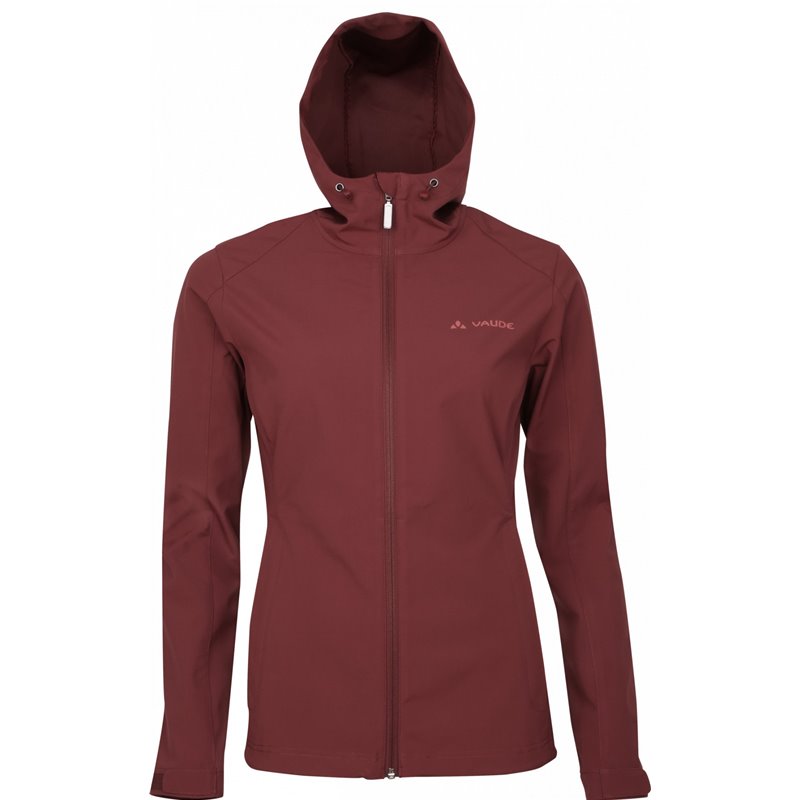 Vaude Ragga Hoody Jacket Damen Softshelljacke dark cherry