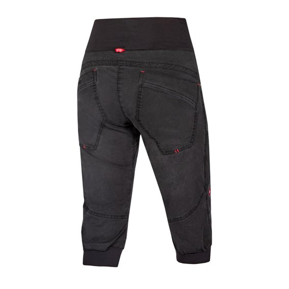 Ocun Noya Organic Jeans Shorts Damen kurze Kletterhose Sporthose black hier im Ocun-Shop günstig online bestellen