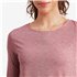 Sherpa Asha 3/4 Sleeve Top Damen Shirt mineral red hier im Sherpa-Shop günstig online bestellen