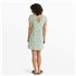 Sherpa Padma Tie Back Dress Shortsleeve Damen Kleid celery bhodi leaf hier im Sherpa-Shop günstig online bestellen