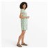 Sherpa Padma Tie Back Dress Shortsleeve Damen Kleid celery bhodi leaf hier im Sherpa-Shop günstig online bestellen