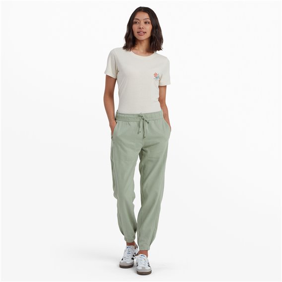 Sherpa Palmo Pant Damen Freizeithose celery hier im Sherpa-Shop günstig online bestellen