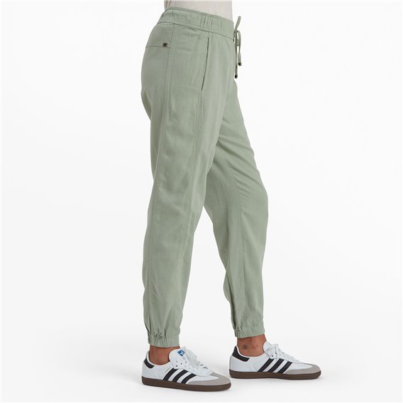 Sherpa Palmo Pant Damen Freizeithose celery hier im Sherpa-Shop günstig online bestellen