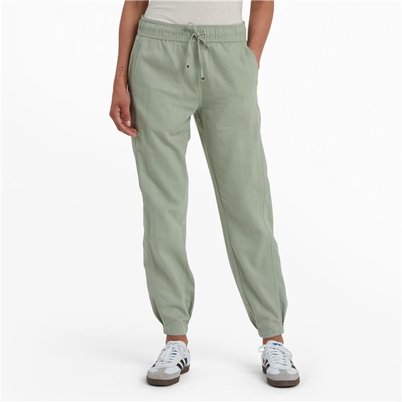 Sherpa Palmo Pant Damen Freizeithose celery hier im Sherpa-Shop günstig online bestellen