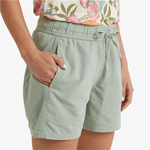 Sherpa Palmo Short Damen kurze Hose celery hier im Sherpa-Shop günstig online bestellen