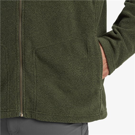 Sherpa Rolpa Eco Jacket Herren Fleecejacke evergreen hier im Sherpa-Shop günstig online bestellen