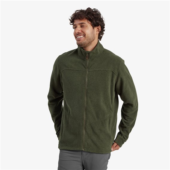 Sherpa Rolpa Eco Jacket Herren Fleecejacke evergreen hier im Sherpa-Shop günstig online bestellen