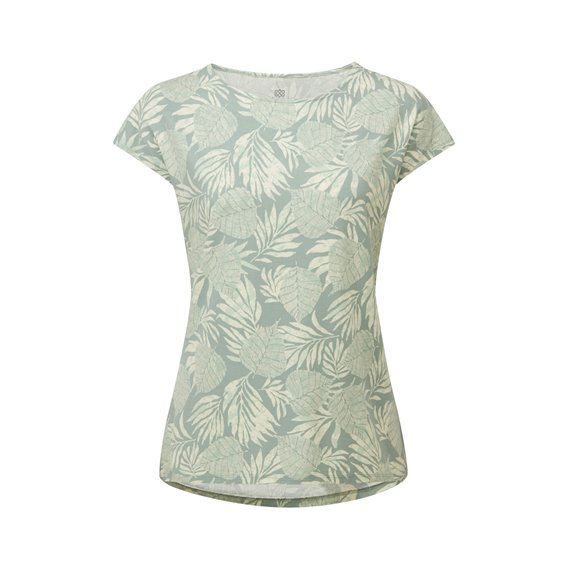 Sherpa Neha Tee Damen Kurzarmshirt celery bhodi leaf hier im Sherpa-Shop günstig online bestellen