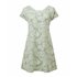 Sherpa Padma Tie Back Dress Shortsleeve Damen Kleid celery bhodi leaf hier im Sherpa-Shop günstig online bestellen