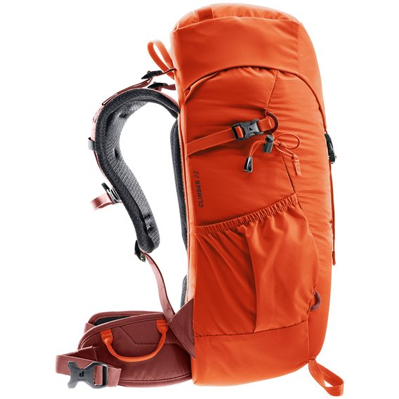 Deuter Climber 22 Kinderrucksack papaya-redwood