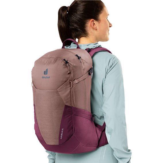 Deuter Futura 21 SL Damen Wanderrucksack ashrose-cassis