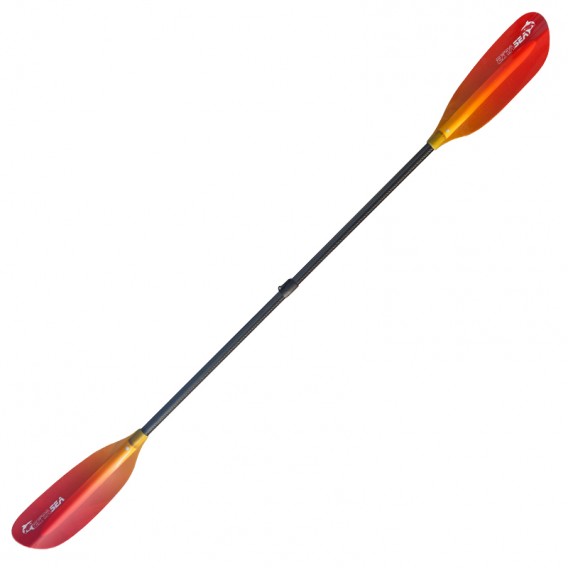 ExtaSea Pro Tour Carbon Vario B-Ware Doppelpaddel 2-teilig yellow-red hier im ExtaSea-Shop günstig online bestellen