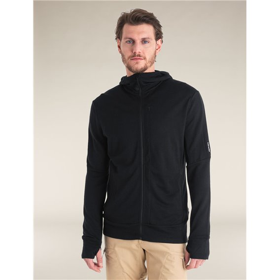 Icebreaker Merino 260 Quantum Zip-Hoodie Herren Langarmshirt Midlayer black hier im -Shop günstig online bestellen