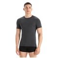 Icebreaker Merino Anatomica Shortsleeve Herren Baselayer Kurzarmshirt jet heather