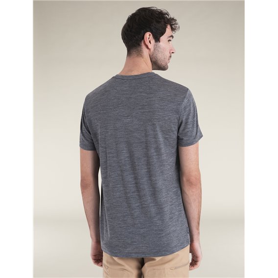 Icebreaker Merino 150 Tech Lite T-Shirt III Herren Kurzarmshirt gritstone heather hier im -Shop günstig online bestellen