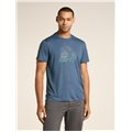 Icebreaker Merino 150 Tech Lite III T-Shirt Van Camp Herren Kurzarmshirt dawn