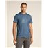 Icebreaker Merino 150 Tech Lite III T-Shirt Van Camp Herren Kurzarmshirt dawn