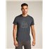 Icebreaker Merino 150 Tech Lite III T-Shirt Sunset Camp Herren Kurzarmshirt obsidian hier im -Shop günstig online bestellen