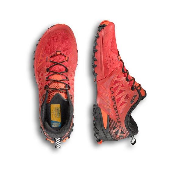 La Sportiva Bushido III Herren GTX Trailrunningschuhe tango red-black