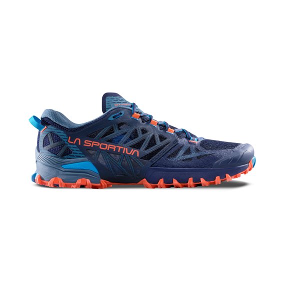 La Sportiva Bushido III Herren Trailrunningschuhe deep sea-cherry tomato