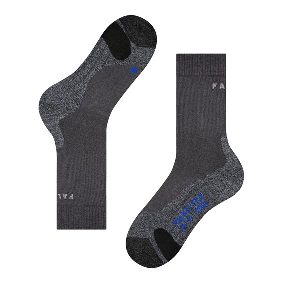 Falke TK2 Explore Cool Herren Trekkingsocken asphalt melange