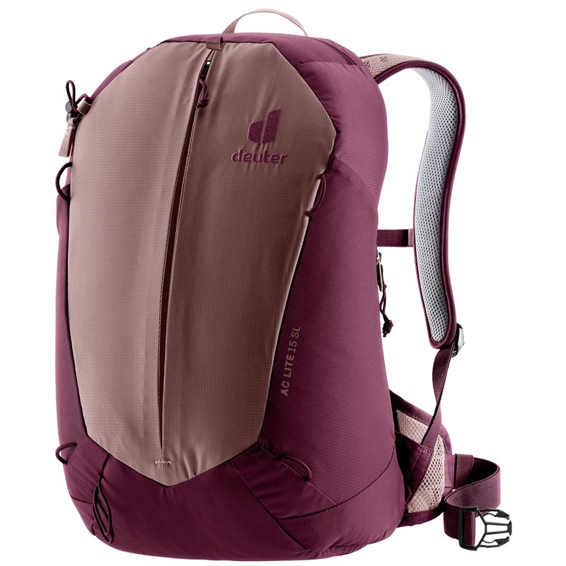 Deuter AC Lite 15 SL Damen Wanderrucksack ashrose-cassis