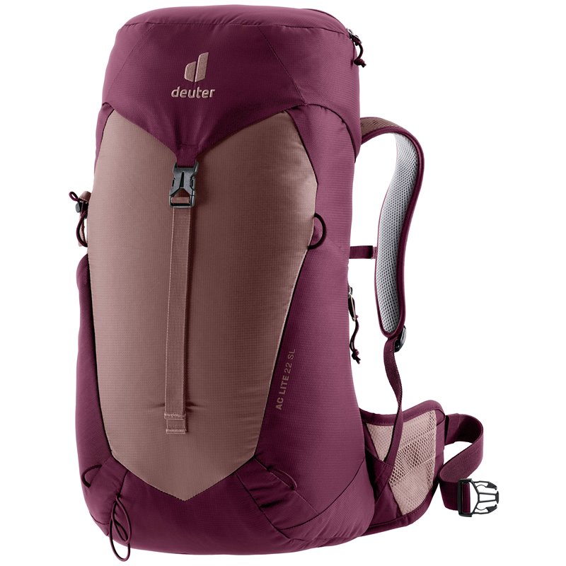 Deuter AC Lite 22 SL Damen Wanderrucksack ashrose-cassis