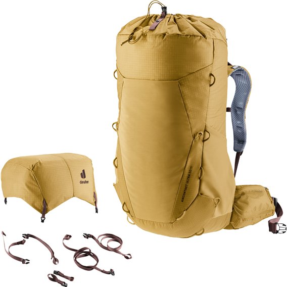 Deuter Aircontact Ultra 50+5 Trekkingrucksack savanna-raisin