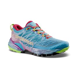 La Sportiva Akasha II Damen Trailrunningschuhe topaz-red plum